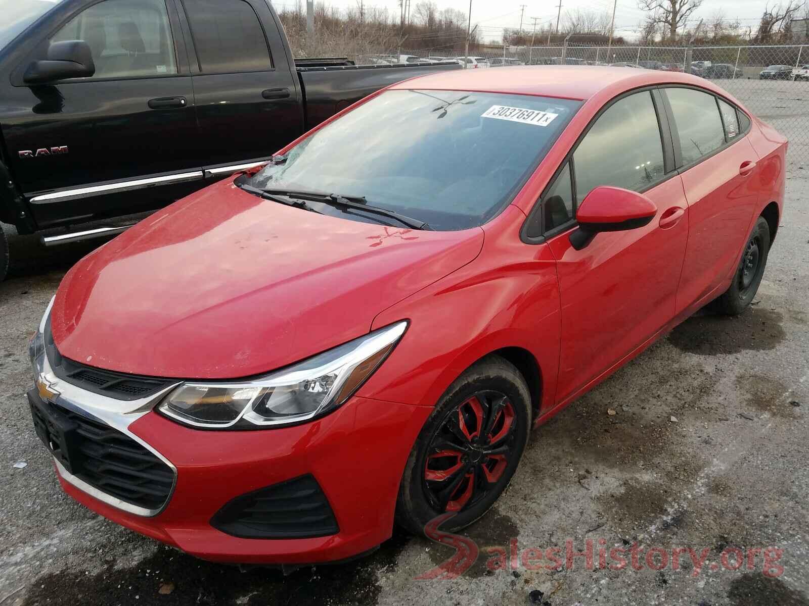 1G1BC5SM3K7130001 2019 CHEVROLET CRUZE