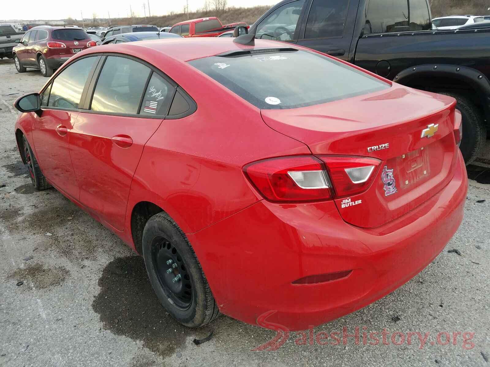 1G1BC5SM3K7130001 2019 CHEVROLET CRUZE