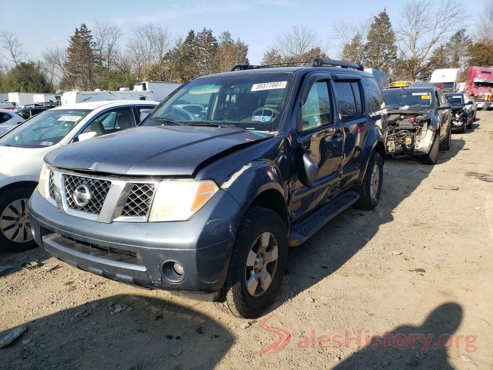 3N1CN7AP5GL872628 2005 NISSAN PATHFINDER