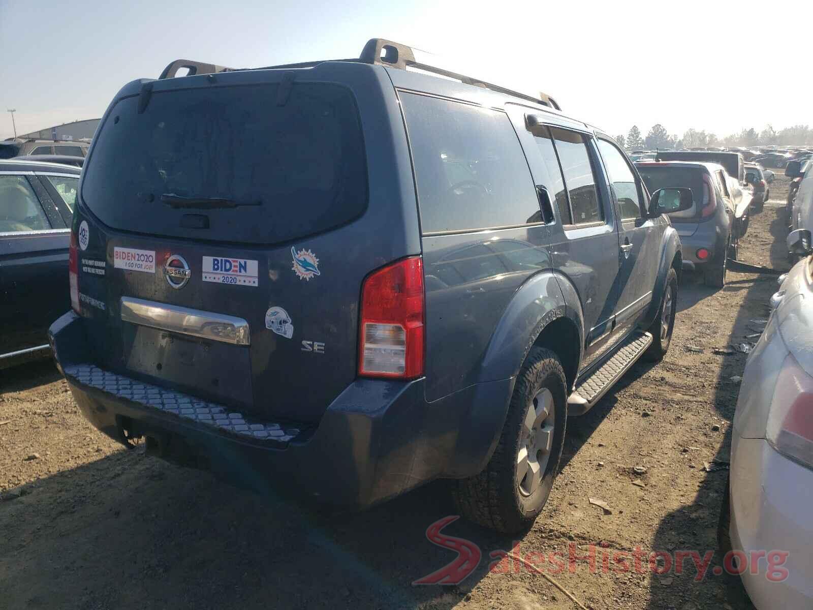 3N1CN7AP5GL872628 2005 NISSAN PATHFINDER