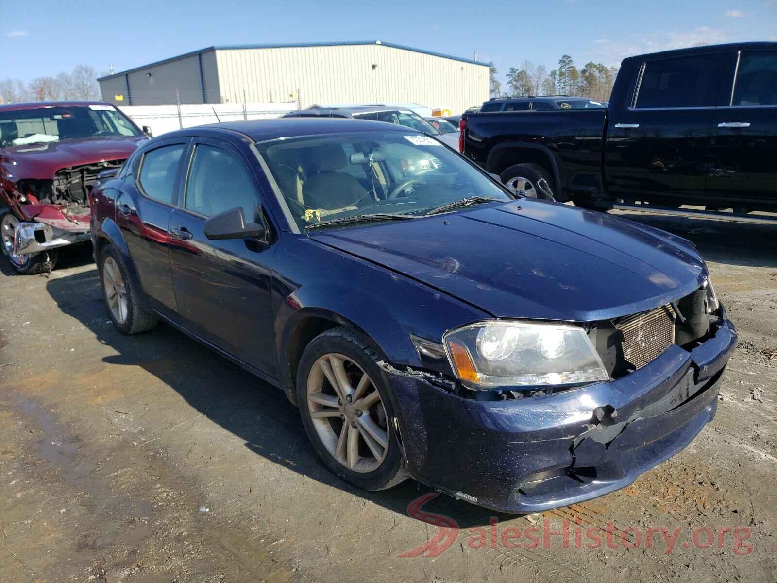 JTEJU5JR3M5871207 2014 DODGE AVENGER