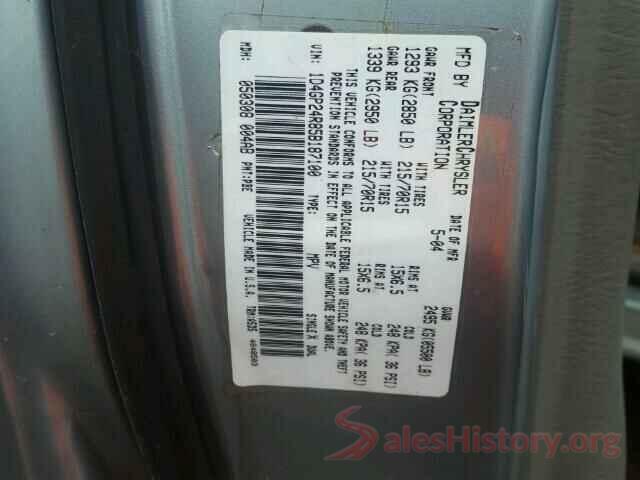 3VV0B7AXXLM097581 2005 DODGE CARAVAN