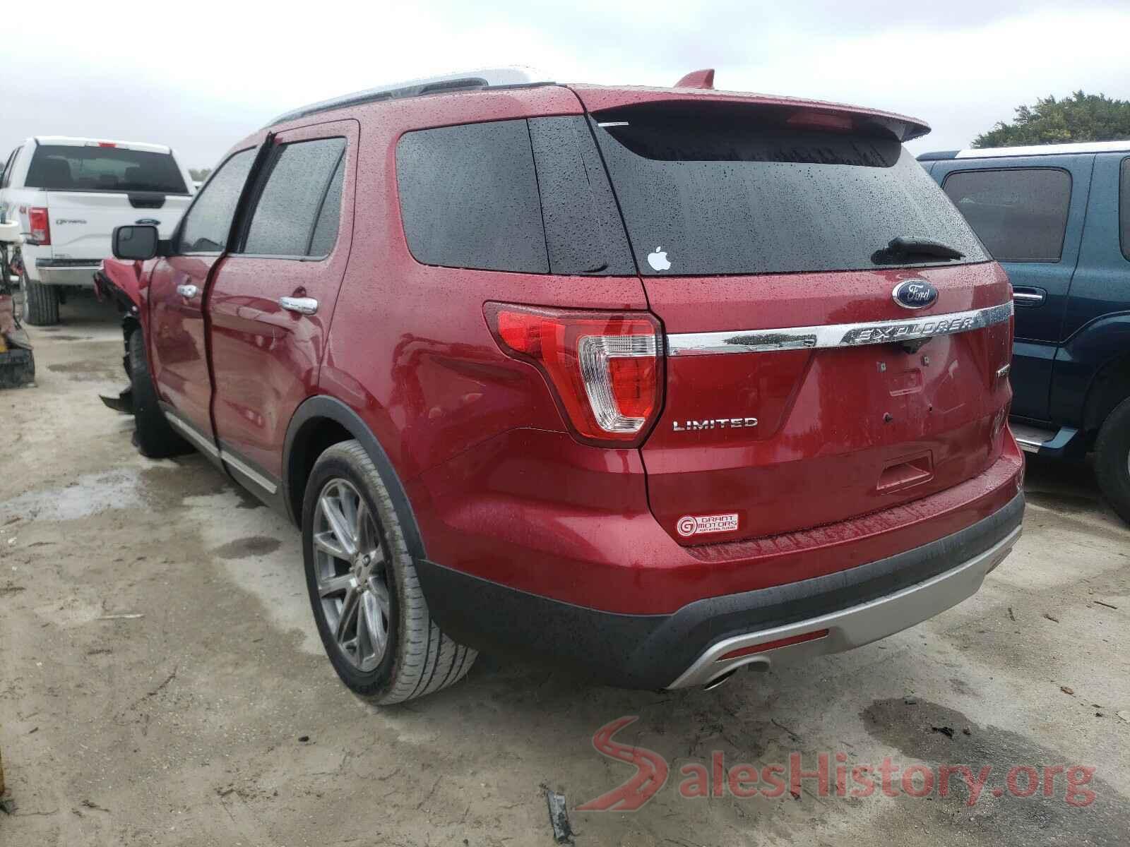 1FM5K7F88GGA26834 2016 FORD EXPLORER