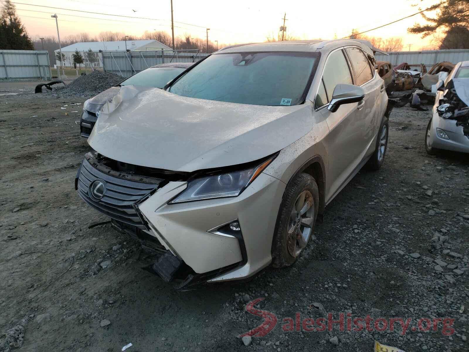 2T2BZMCAXJC145043 2018 LEXUS RX350