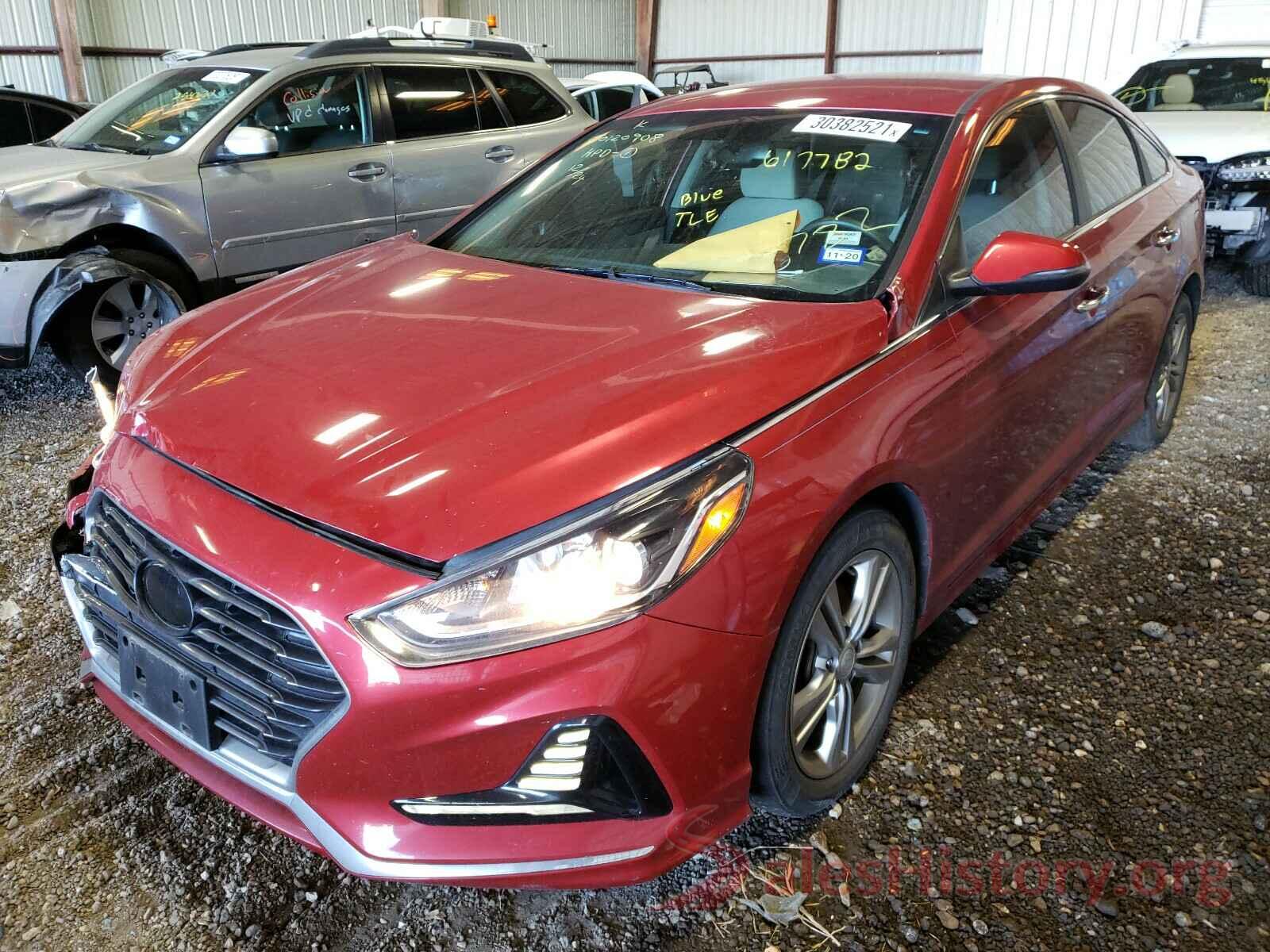 5NPE34AF0JH617782 2018 HYUNDAI SONATA