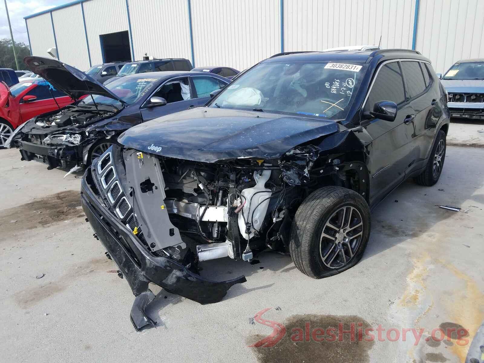 3C4NJCBB8JT374427 2018 JEEP COMPASS