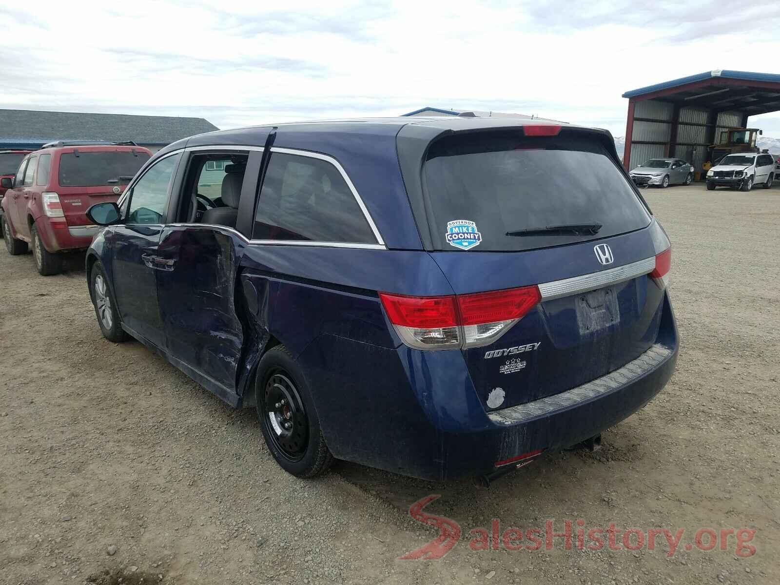 KNAFK4A68G5595866 2015 HONDA ODYSSEY