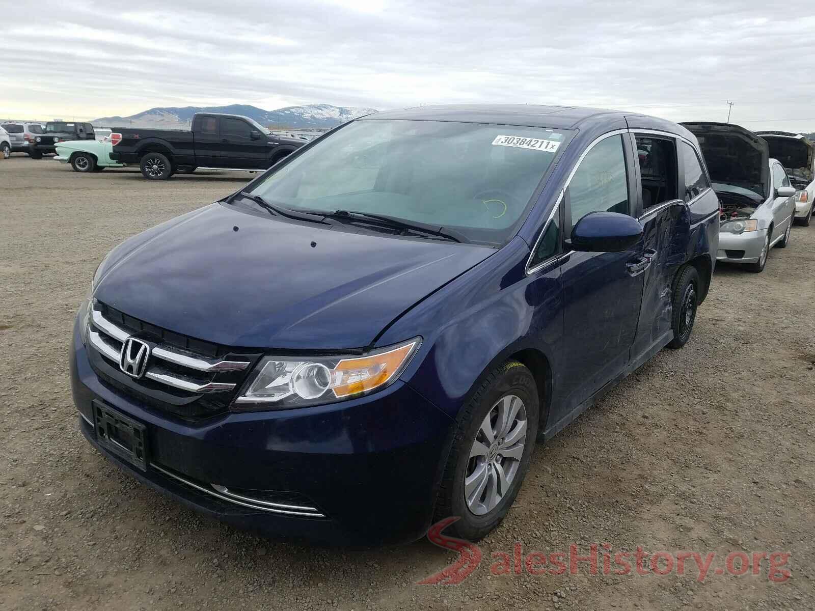 KNAFK4A68G5595866 2015 HONDA ODYSSEY