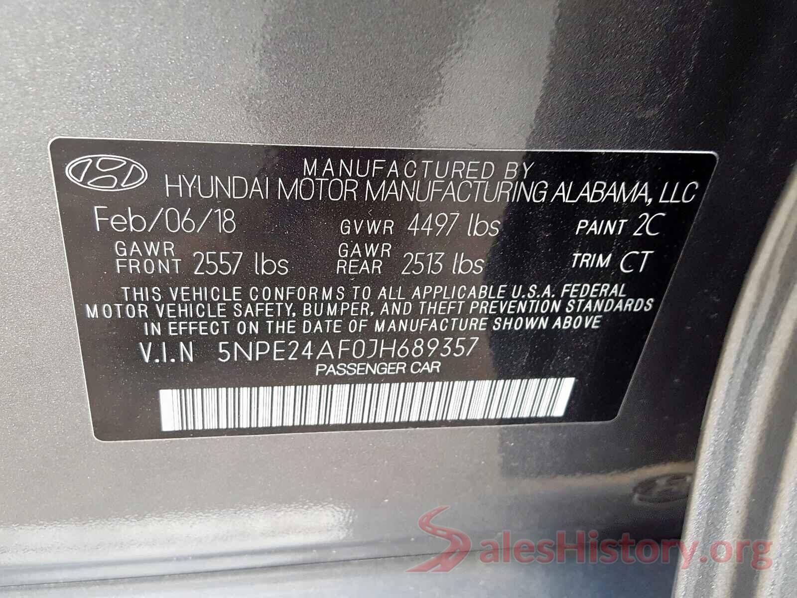 KMHTC6AD3GU277152 2018 HYUNDAI SONATA