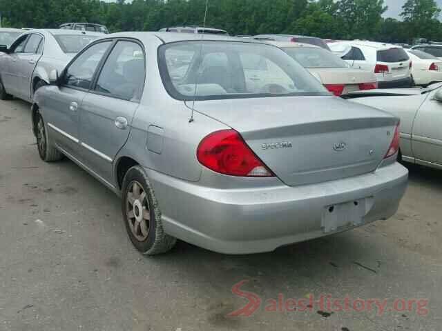 WP0AF2A74HL150701 2003 KIA SPECTRA