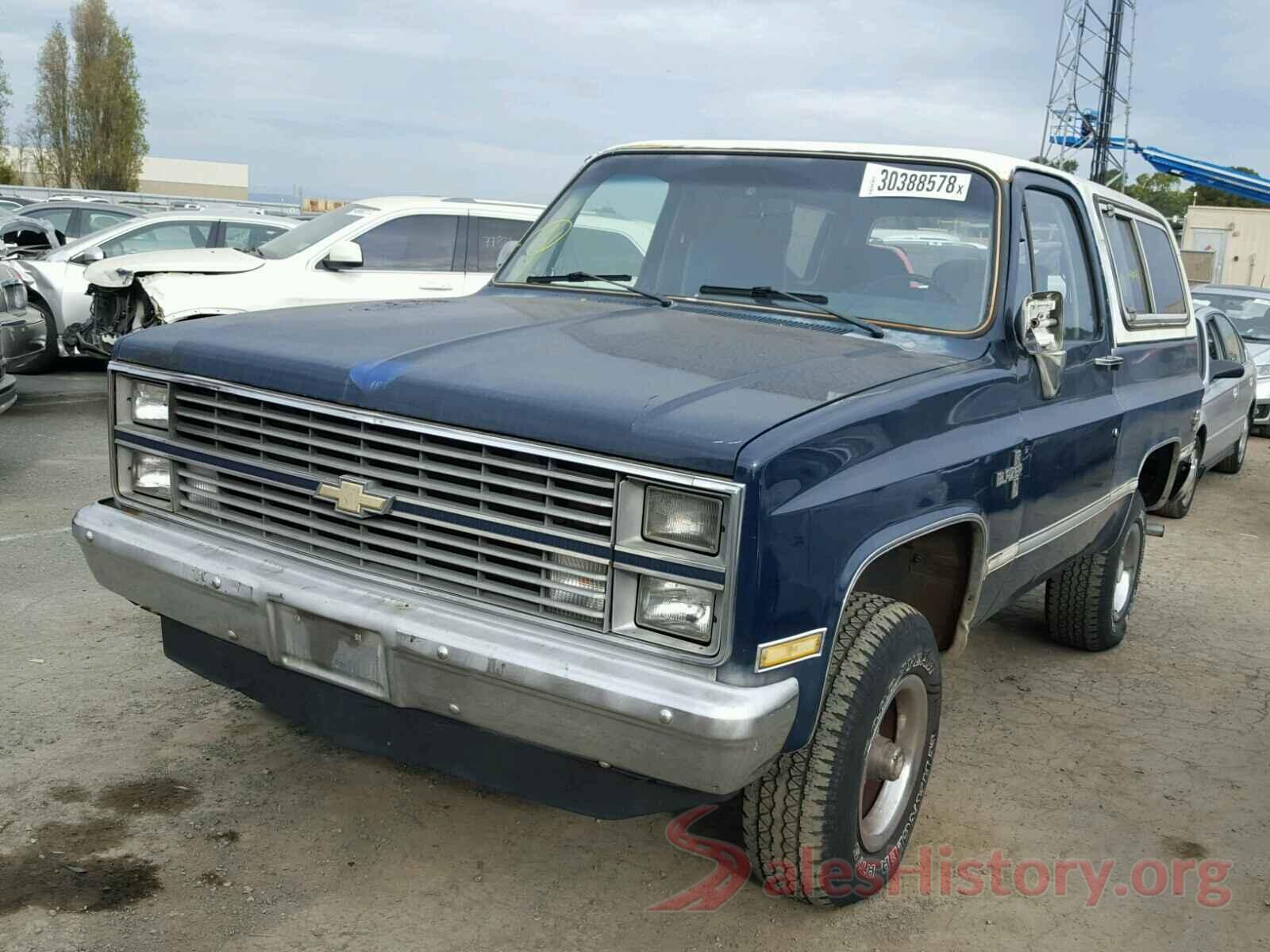 1GB0GRFG7L1265277 1984 CHEVROLET BLAZER