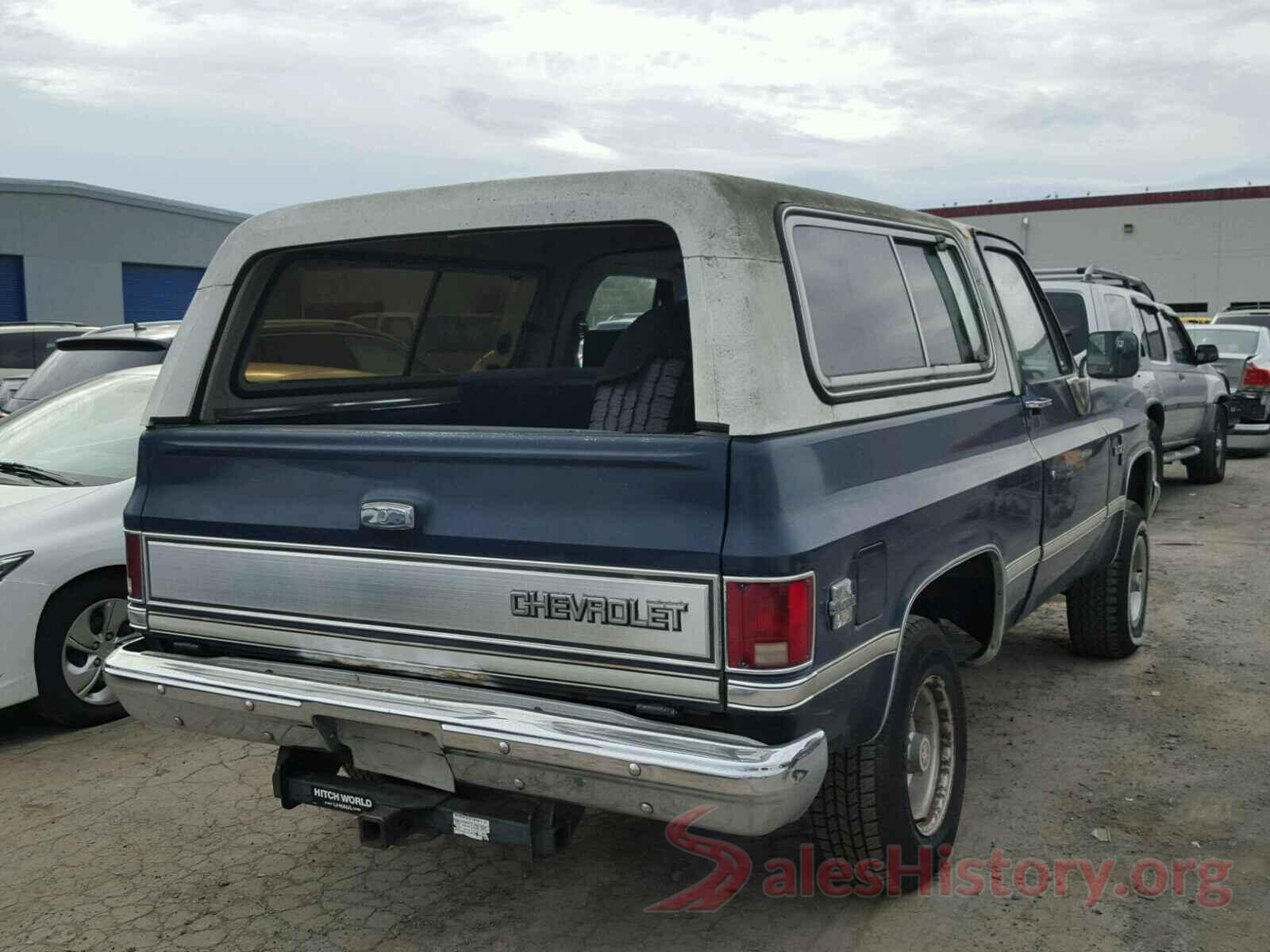 1GB0GRFG7L1265277 1984 CHEVROLET BLAZER