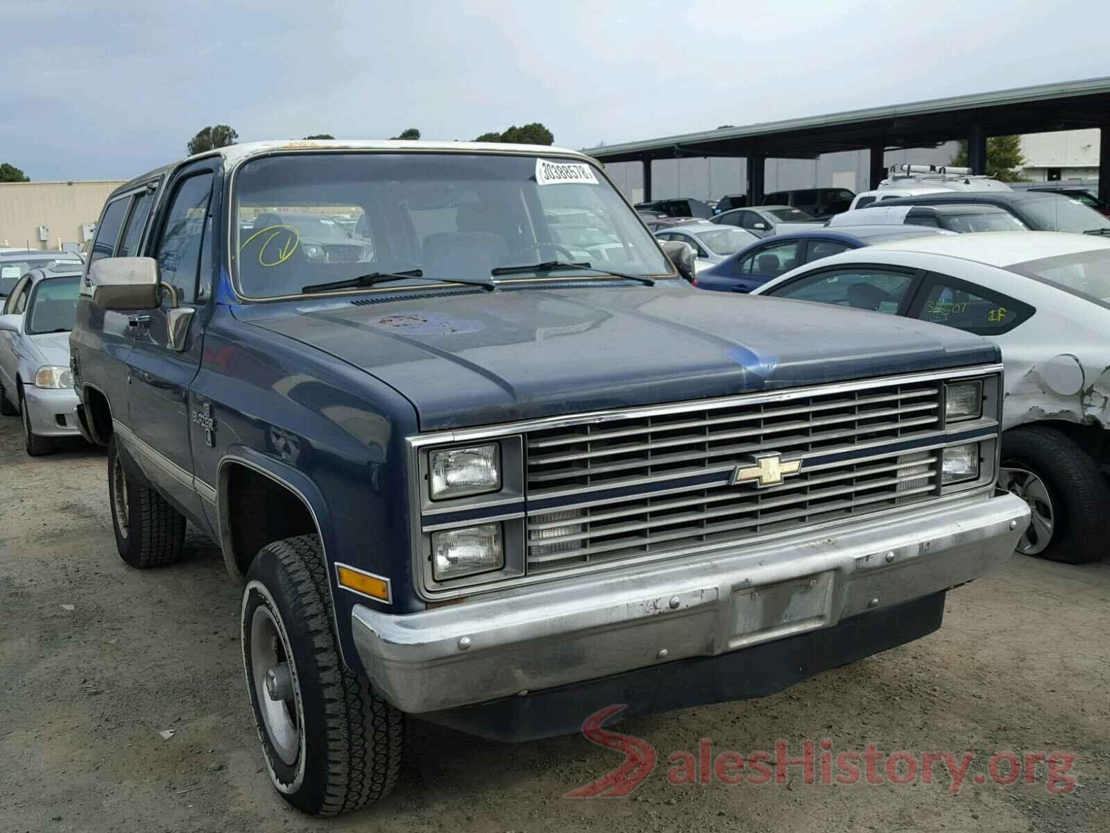 1GB0GRFG7L1265277 1984 CHEVROLET BLAZER