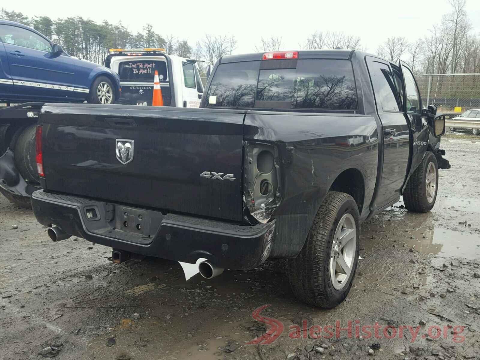 3FA6P0K9XHR131455 2011 DODGE RAM 1500