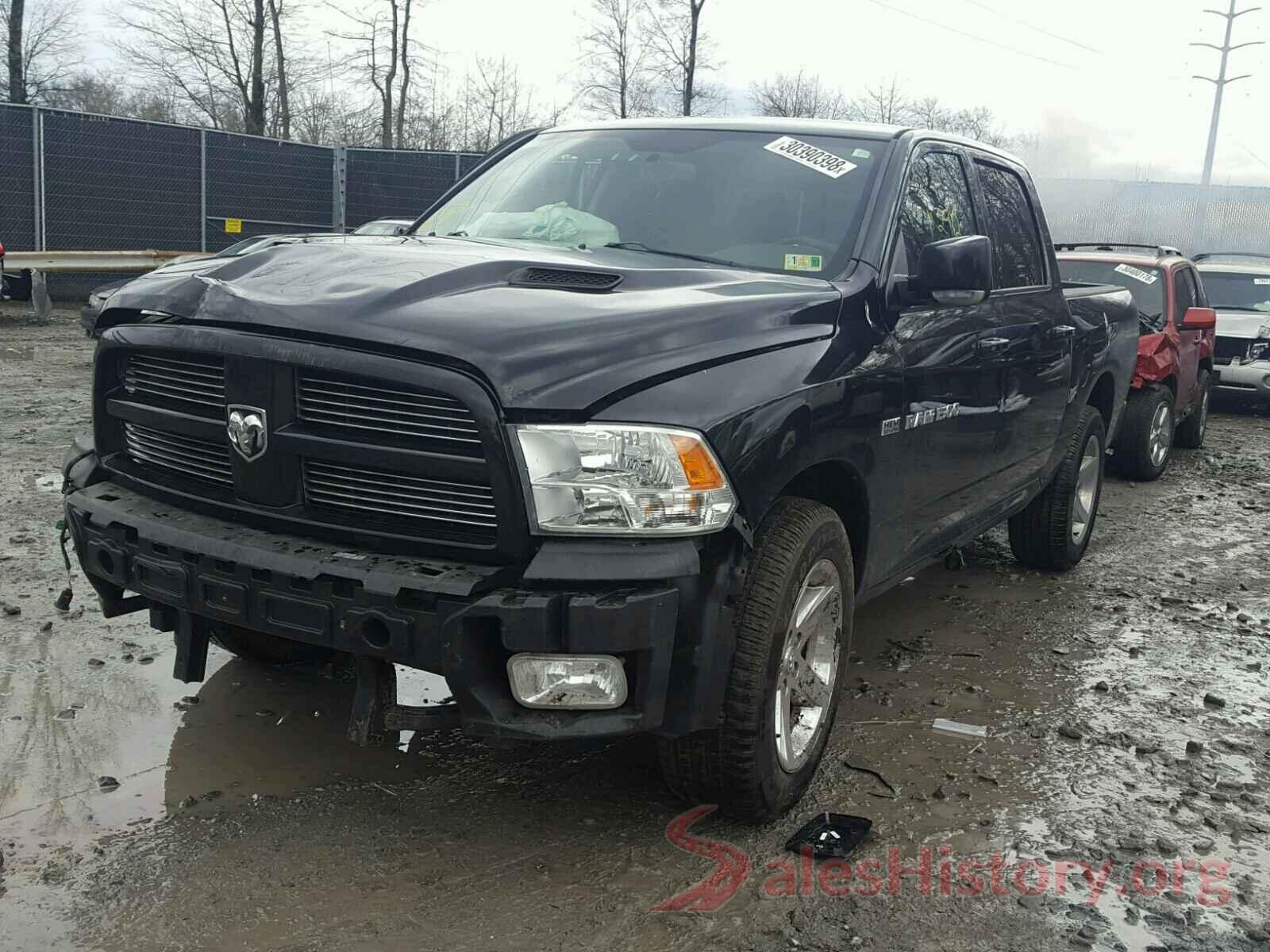 3FA6P0K9XHR131455 2011 DODGE RAM 1500