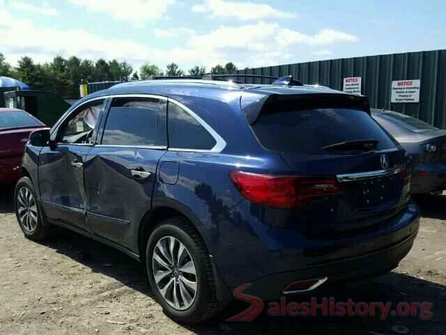 1FAHP2D82KG112938 2014 ACURA MDX