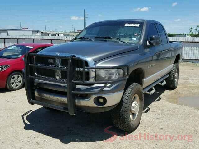 2T3DFREV1GW469905 2004 DODGE RAM 2500