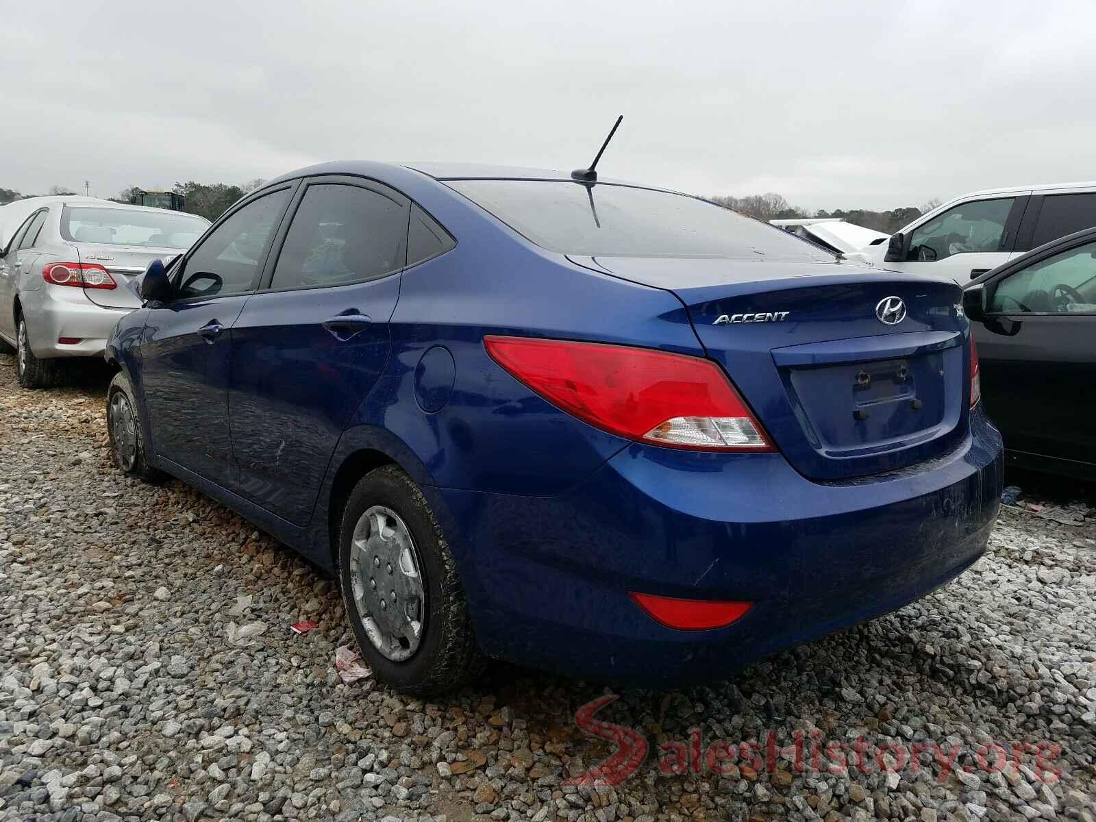 KMHCT4AE5GU003688 2016 HYUNDAI ACCENT