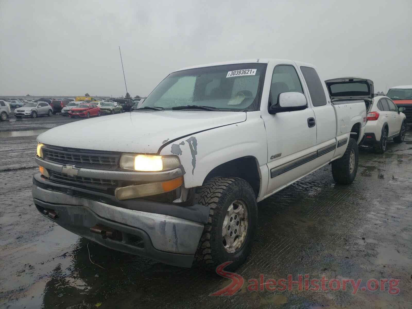 5TFDY5F12MX977354 2000 CHEVROLET SILVERADO