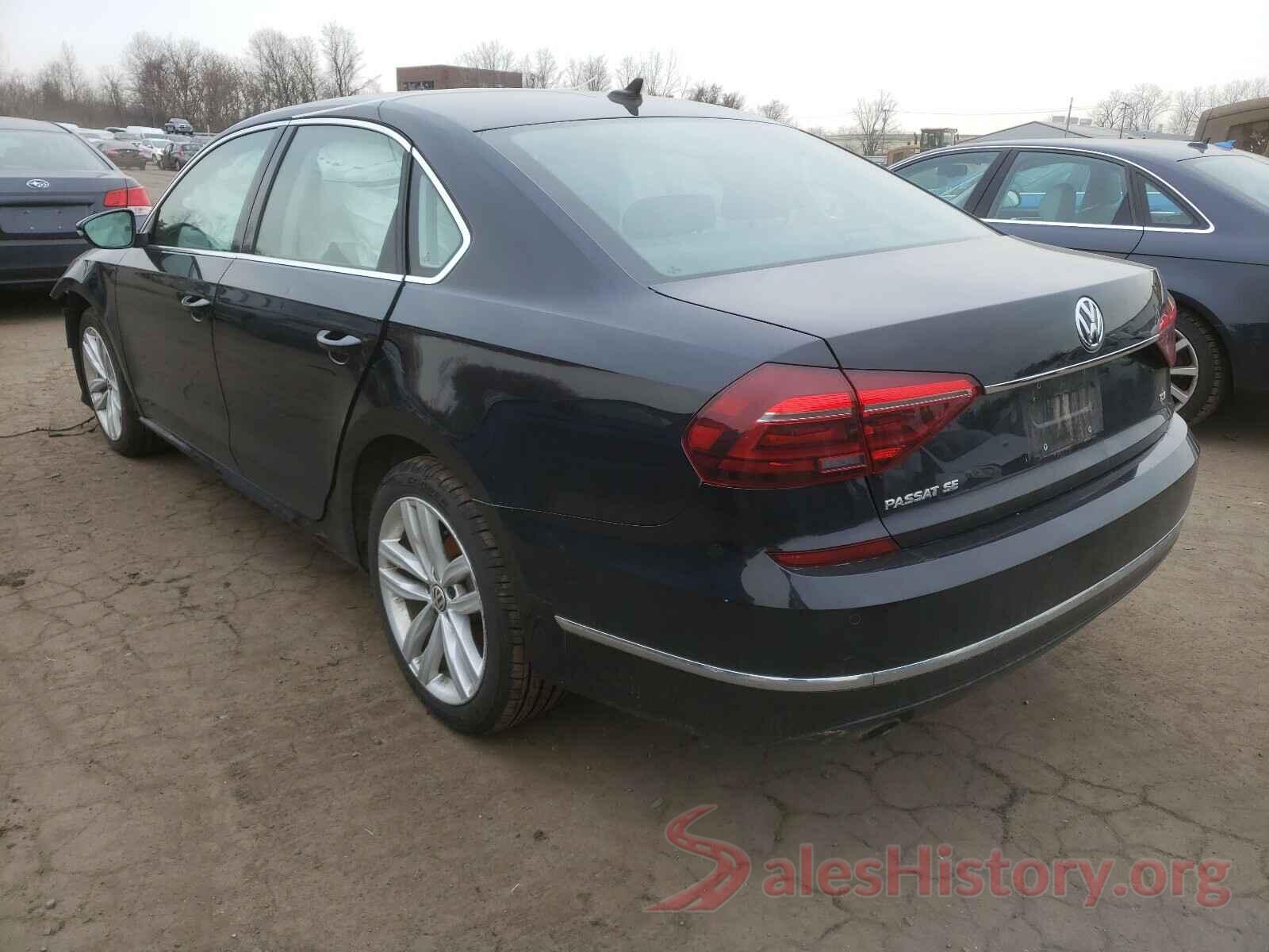 1VWBA7A31JC022772 2018 VOLKSWAGEN PASSAT