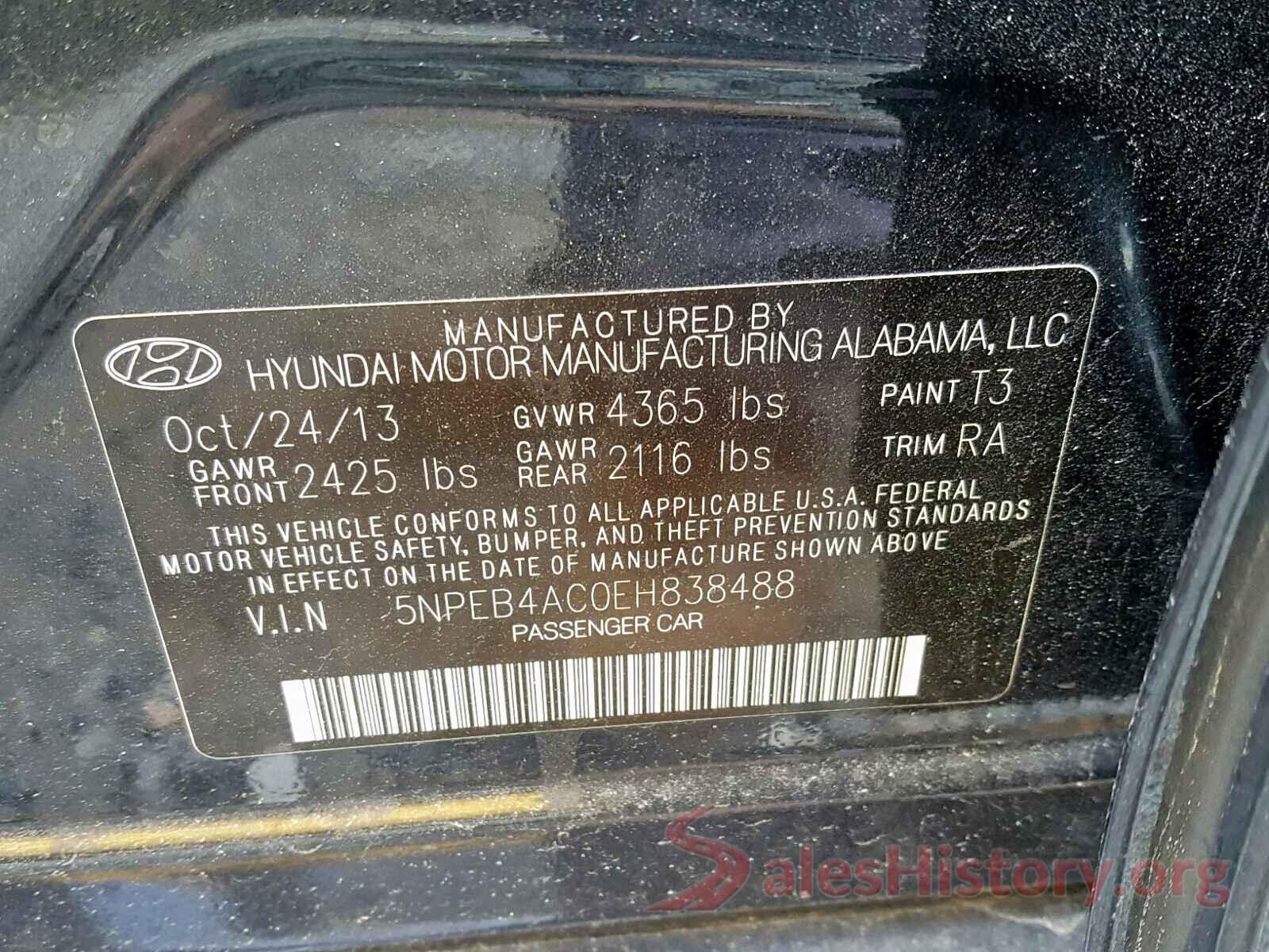 00000000000432214 2014 HYUNDAI SONATA