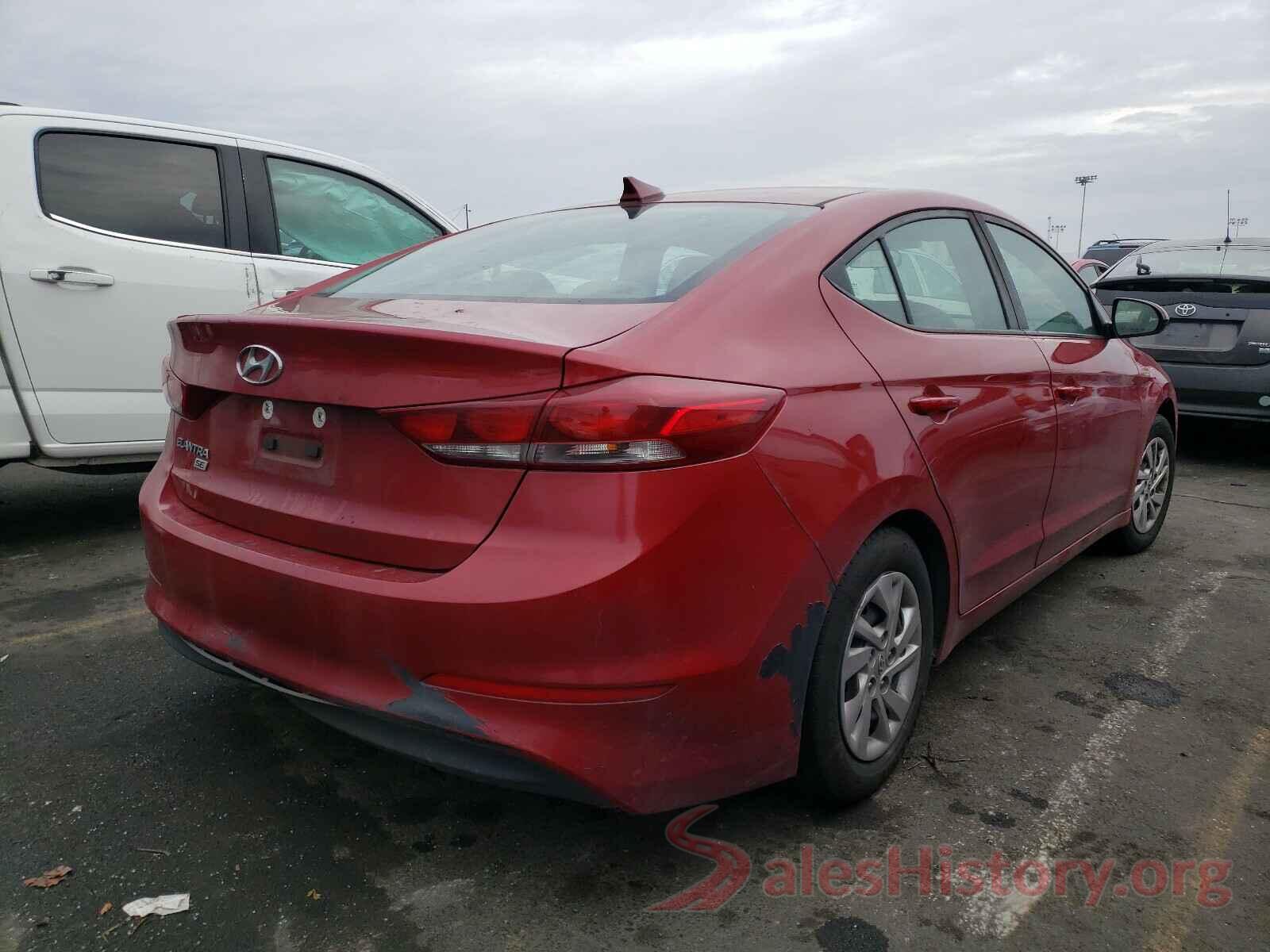 KMHD74LF0HU423391 2017 HYUNDAI ELANTRA