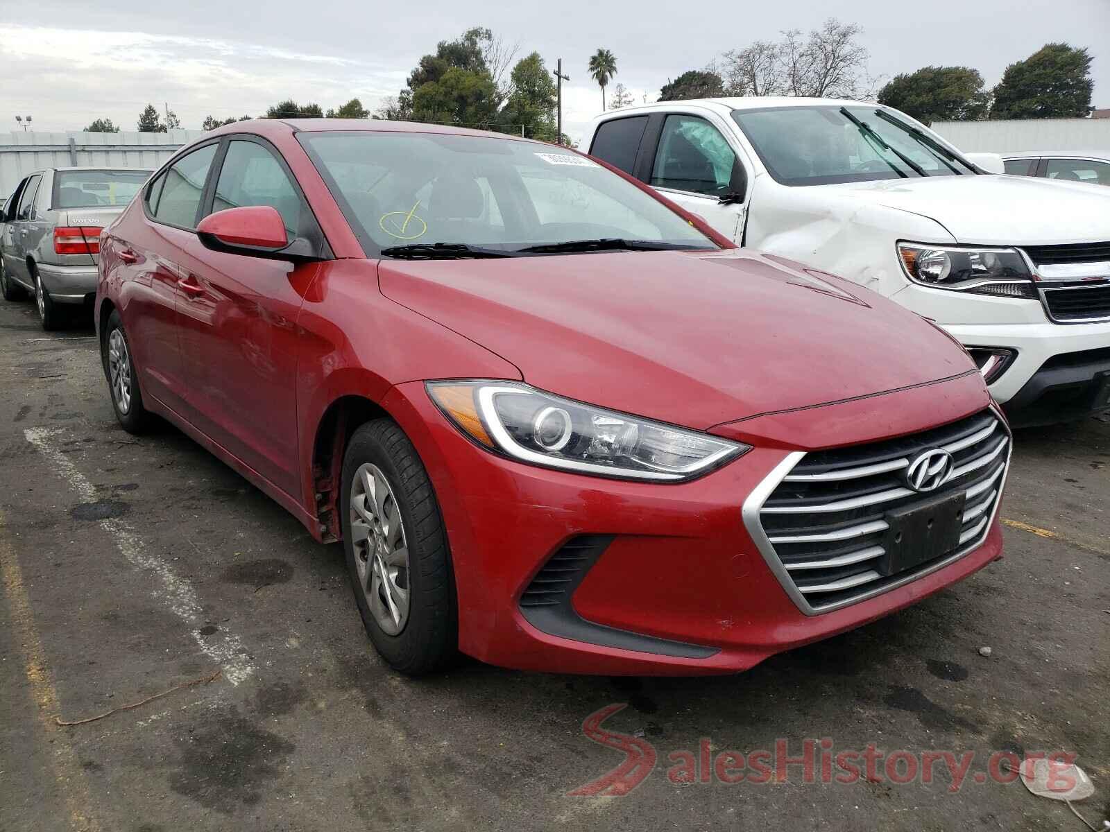 KMHD74LF0HU423391 2017 HYUNDAI ELANTRA