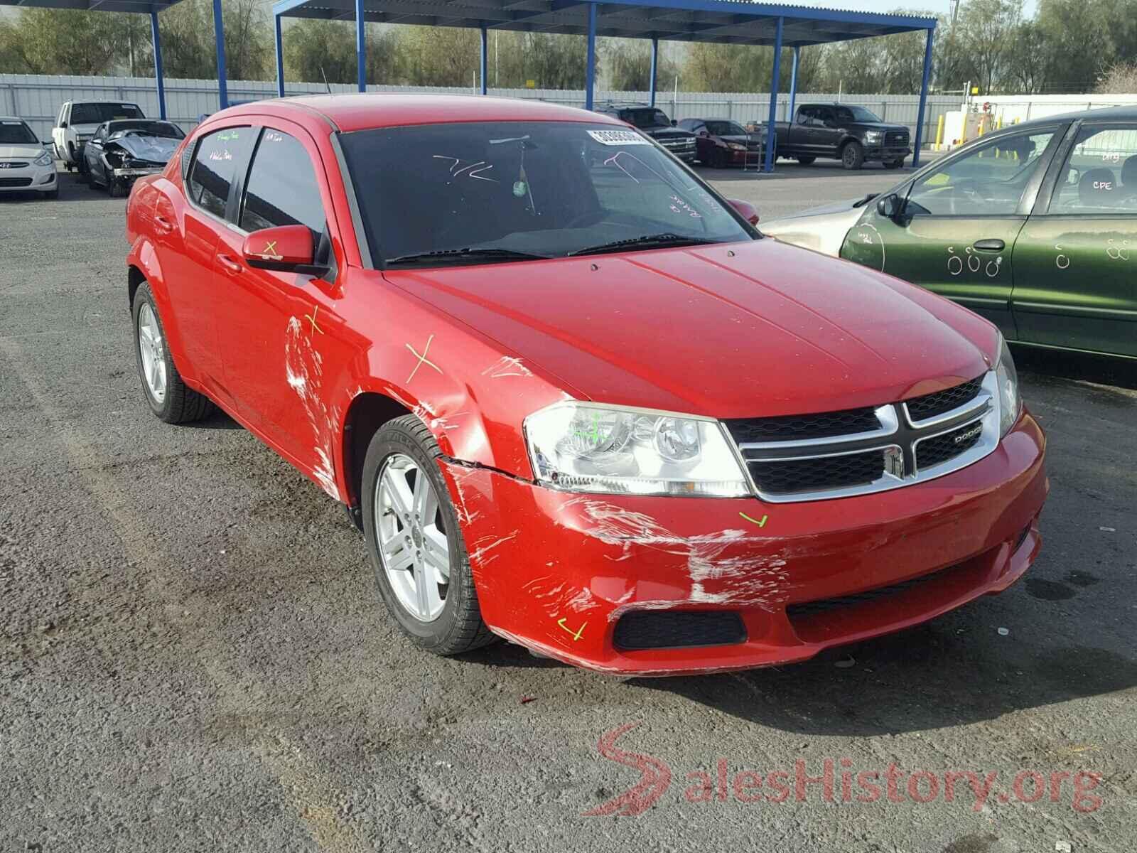 5NPD84LF6LH576152 2012 DODGE AVENGER