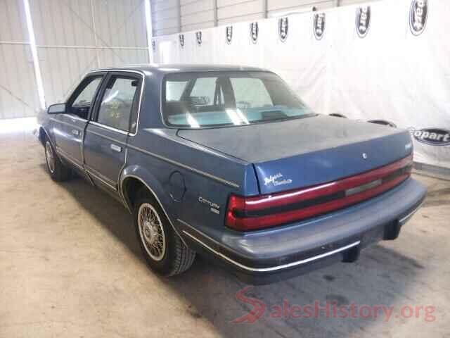 2HGFC2F73JH506292 1990 BUICK CENTURY