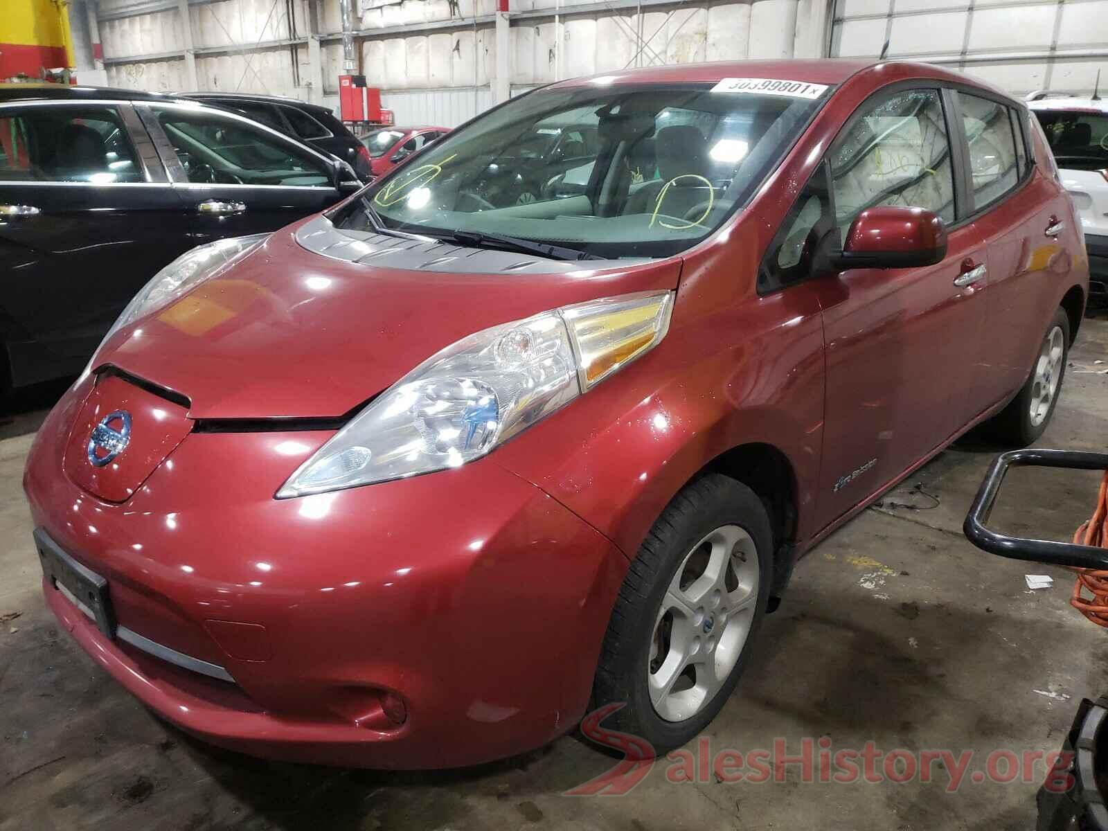 1N4AZ0CP2EC338725 2014 NISSAN LEAF