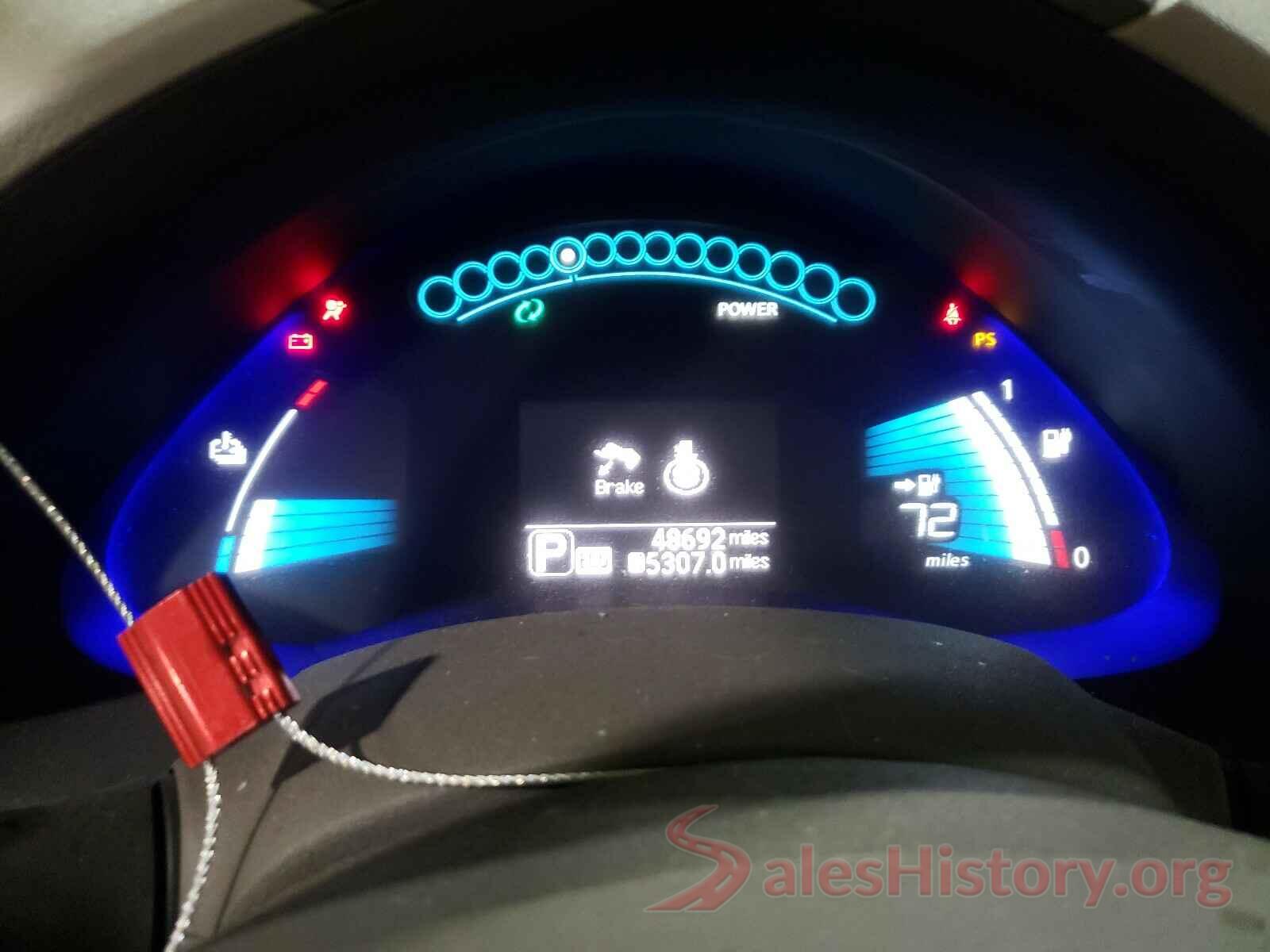 1N4AZ0CP2EC338725 2014 NISSAN LEAF