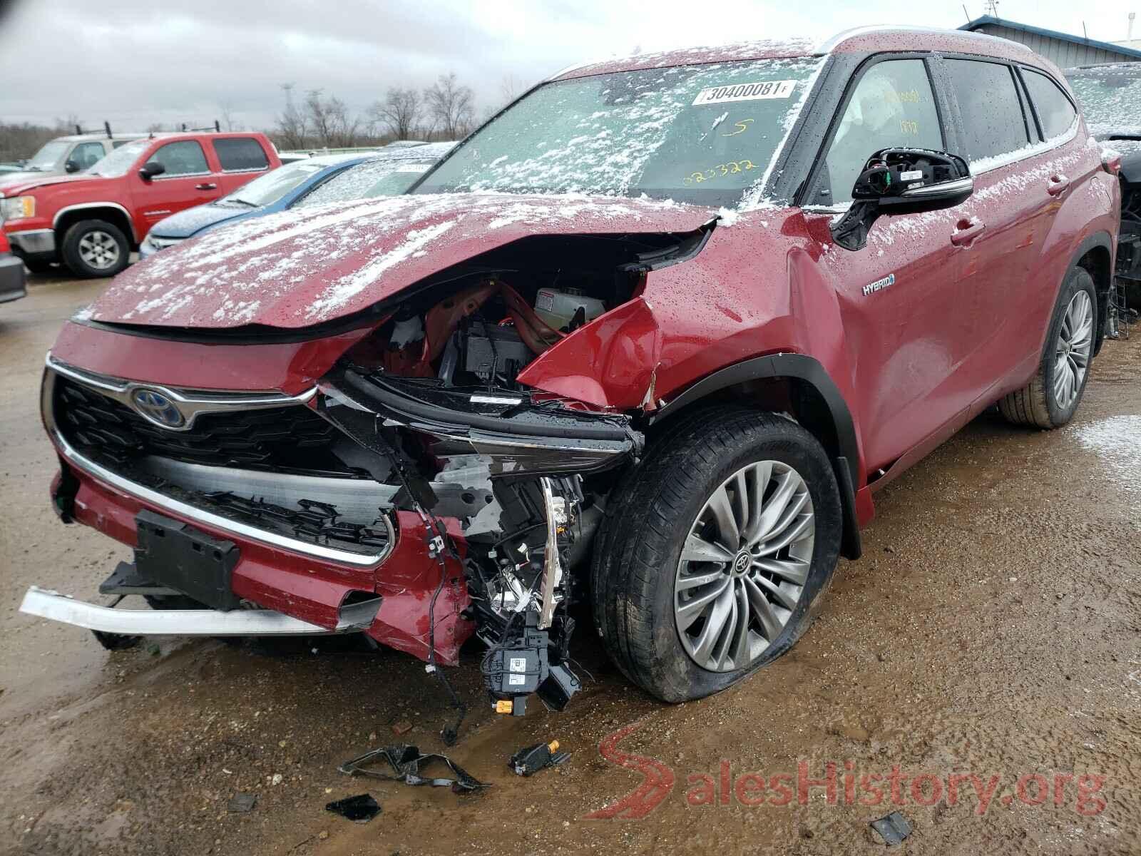 5TDEBRCH2MS023322 2021 TOYOTA HIGHLANDER