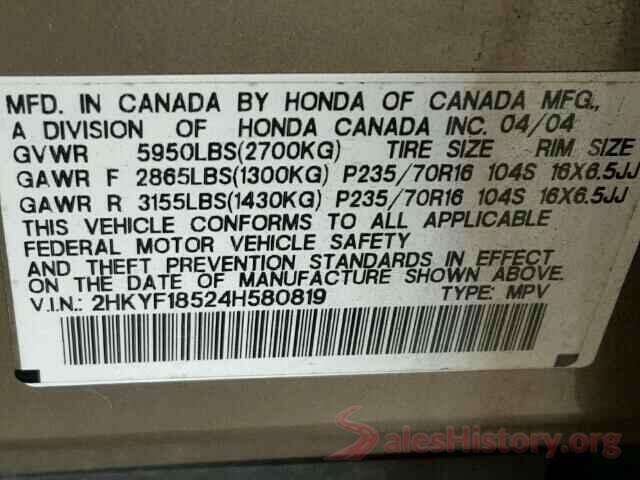 3N1AB7AP3GL649066 2004 HONDA PILOT