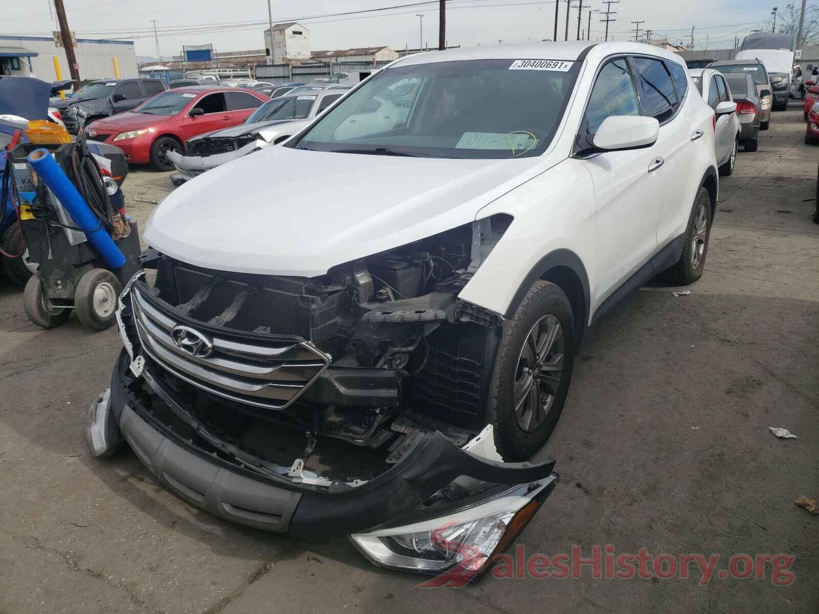 5XYZT3LB4GG317605 2016 HYUNDAI SANTA FE