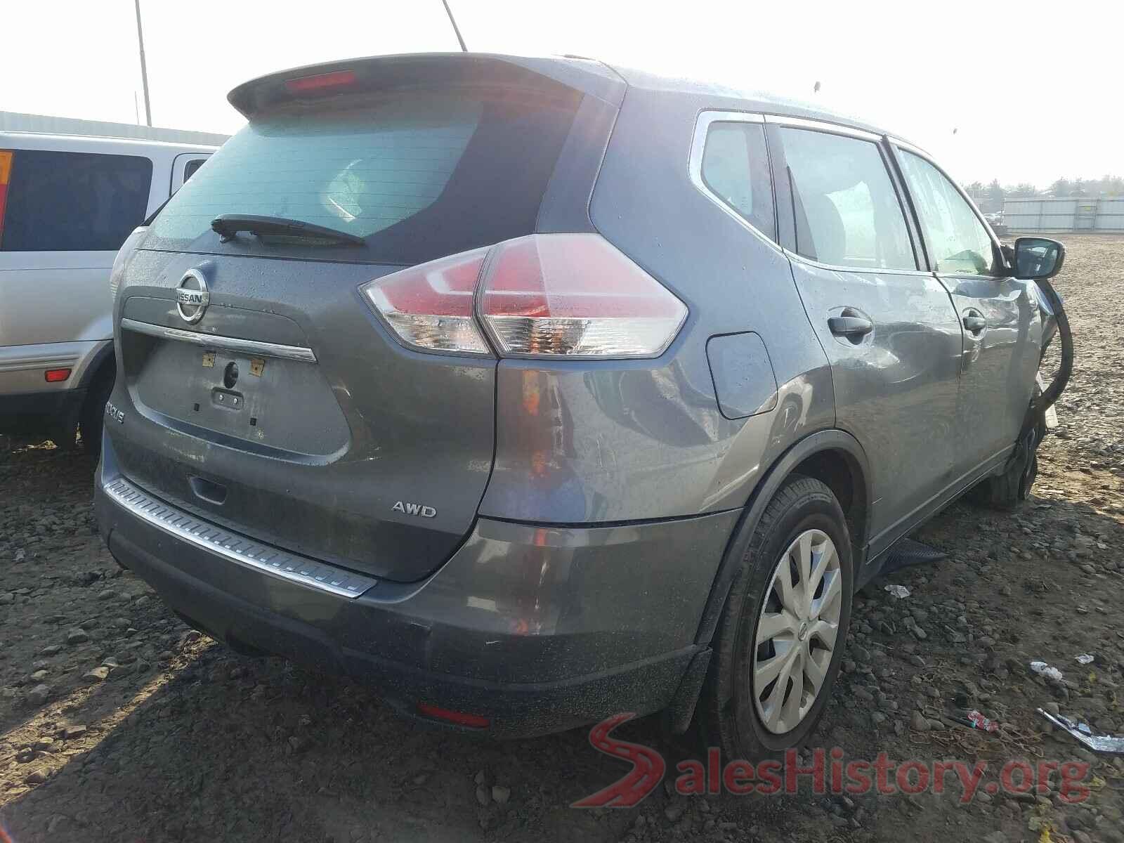 5N1AT2MV0GC922611 2016 NISSAN ROGUE