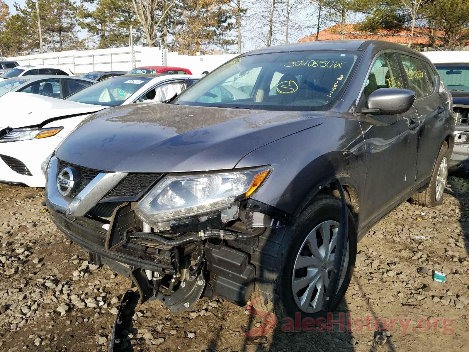 5N1AT2MV0GC922611 2016 NISSAN ROGUE