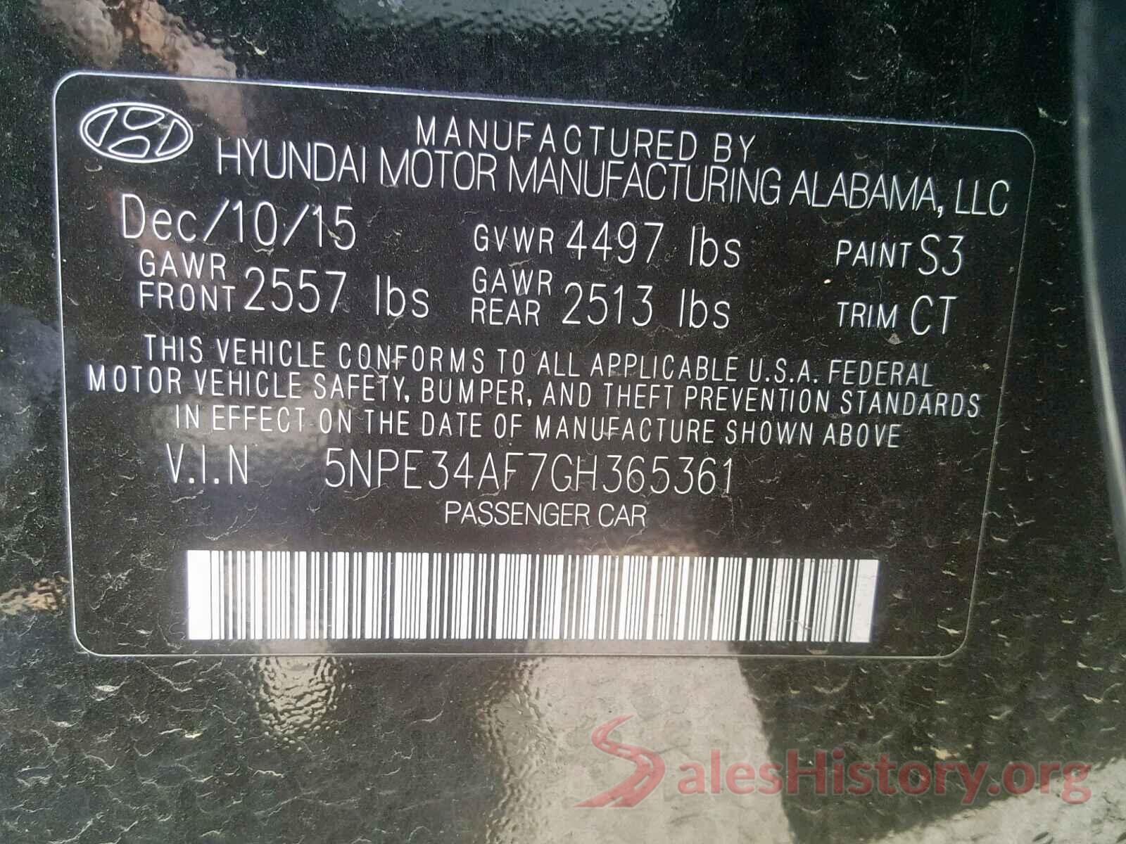 3C4NJDCB5LT215484 2016 HYUNDAI SONATA