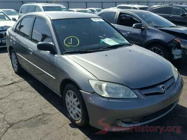 3N1CN7AP2GL835102 2004 HONDA CIVIC