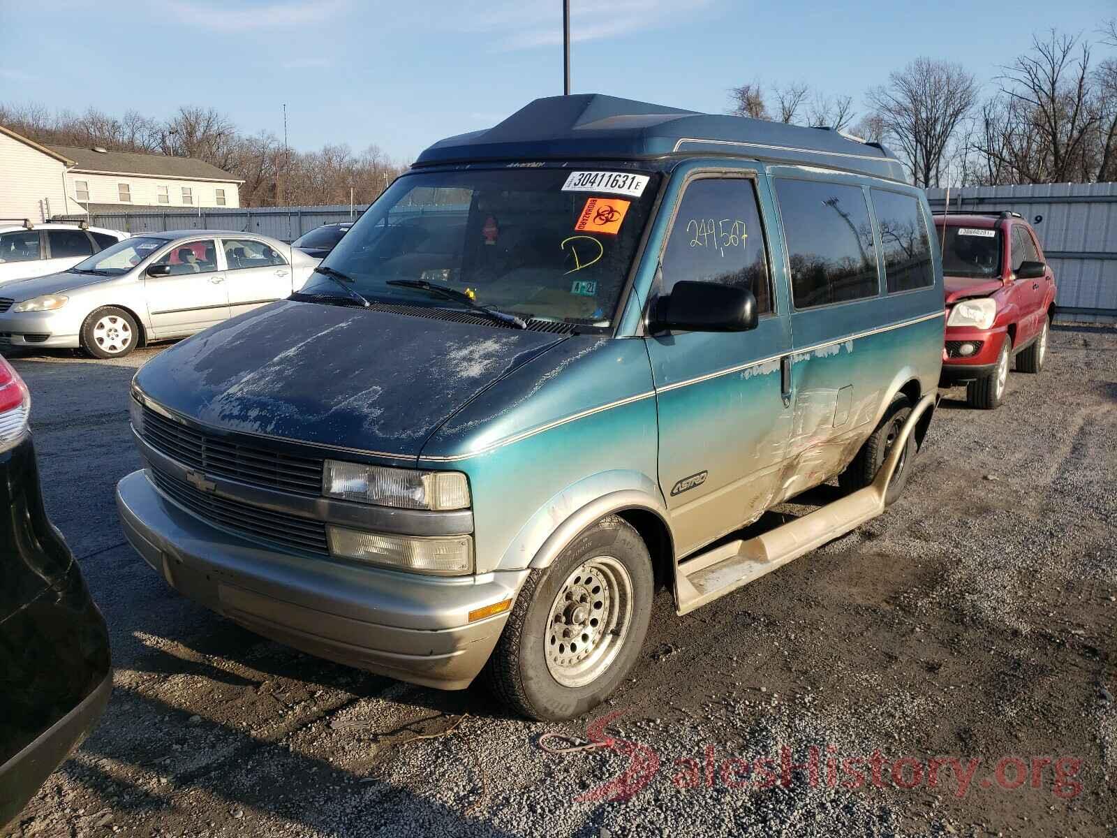 1FMCU0GD8HUE74188 1995 CHEVROLET ASTRO