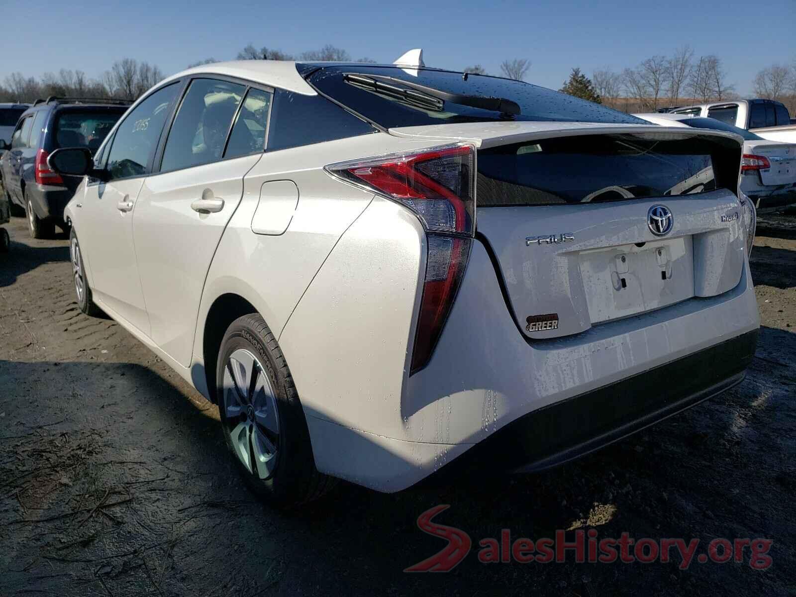 JTDKARFU2H3034374 2017 TOYOTA PRIUS