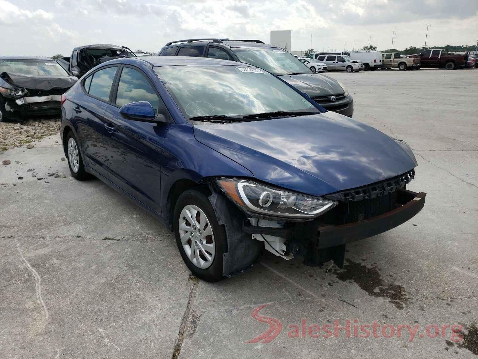 5TFAZ5CN0KX076892 2017 HYUNDAI ELANTRA