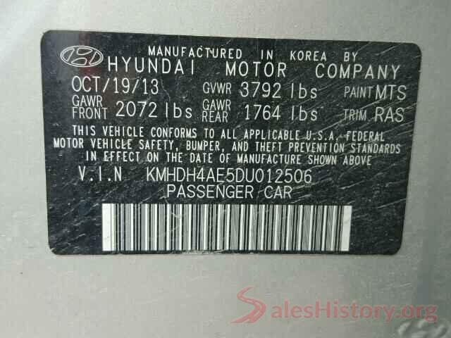 5YFEPRAE7LP122445 2013 HYUNDAI ELANTRA