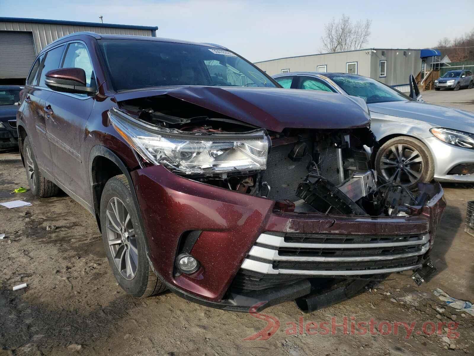 5TDJZRFH9KS983949 2019 TOYOTA HIGHLANDER