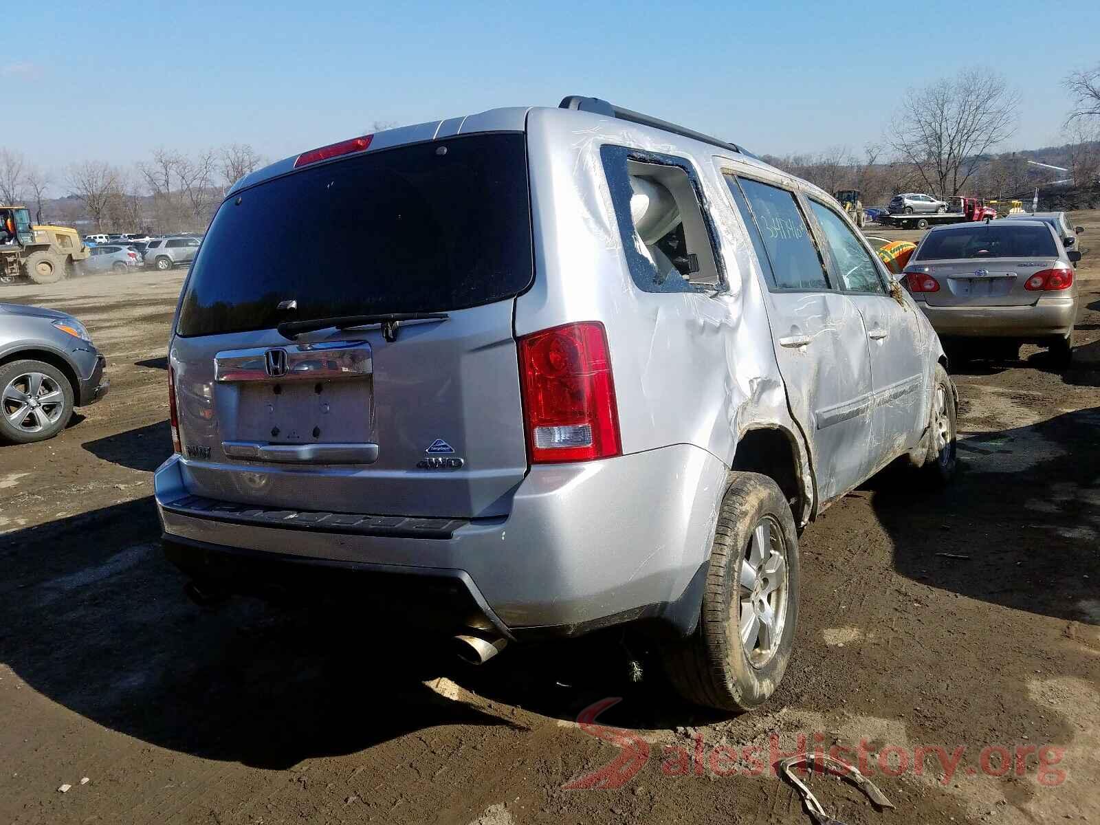 3MYDLBYV0JY311036 2011 HONDA PILOT