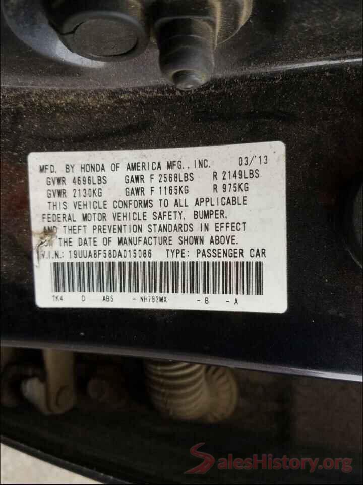 3VWEB7BUXKM158478 2013 ACURA TL