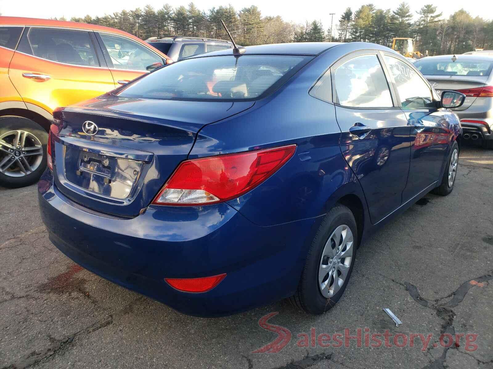 KMHCT4AE2GU038947 2016 HYUNDAI ACCENT