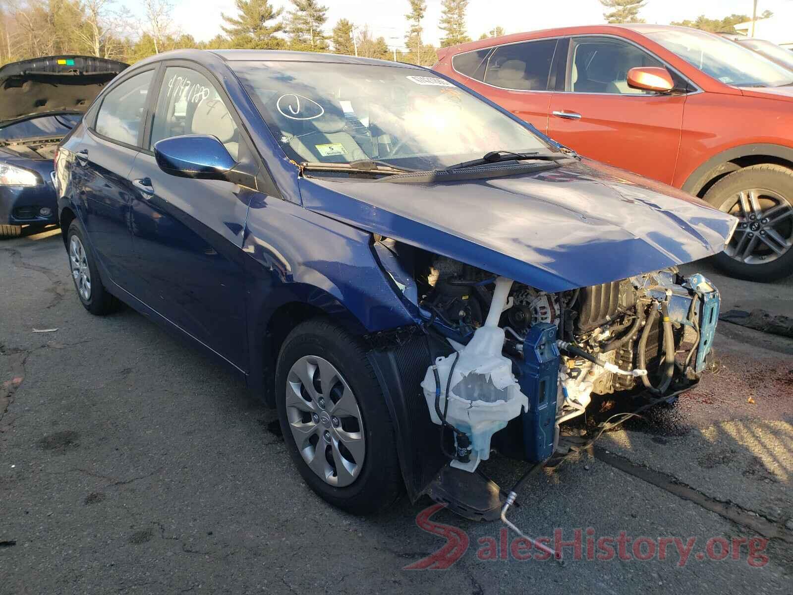 KMHCT4AE2GU038947 2016 HYUNDAI ACCENT