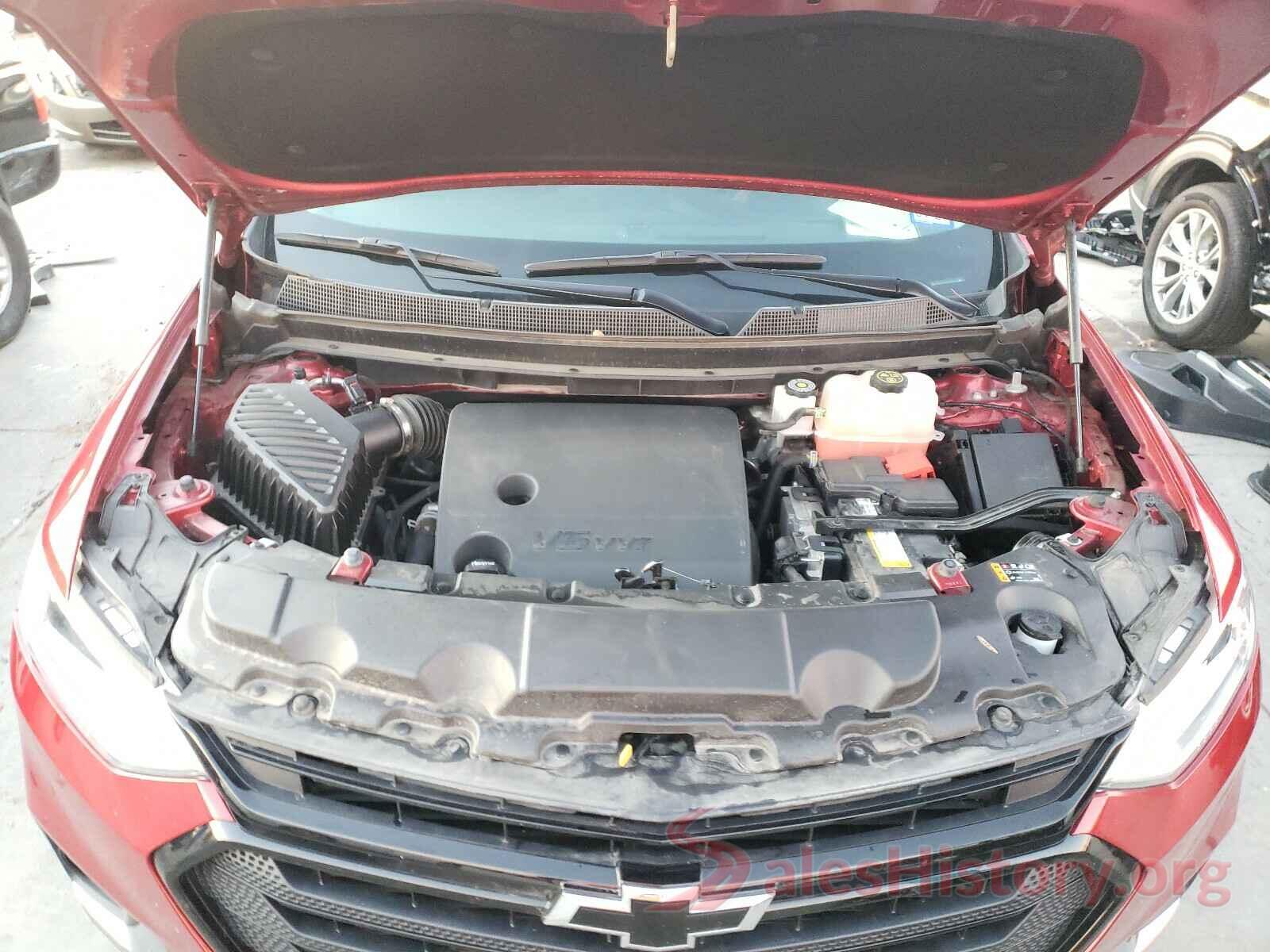 1GNERGKW8KJ165840 2019 CHEVROLET TRAVERSE