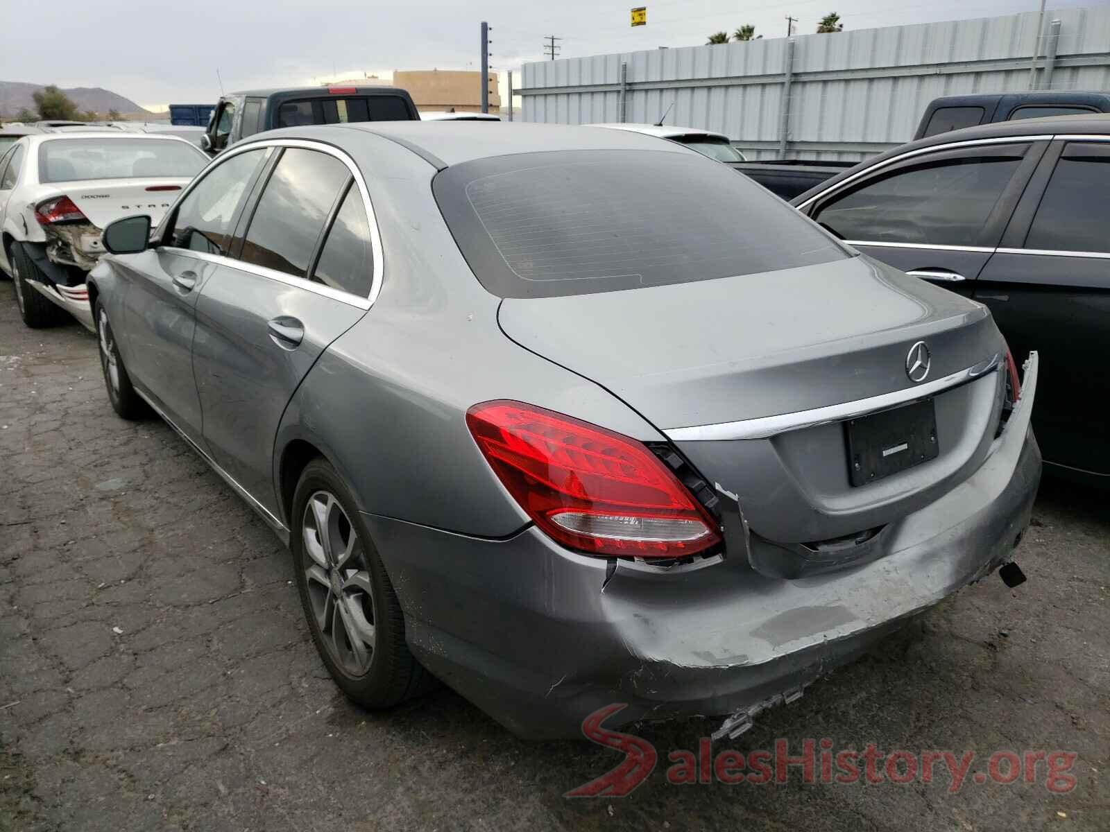 55SWF4JB0GU122822 2016 MERCEDES-BENZ C CLASS