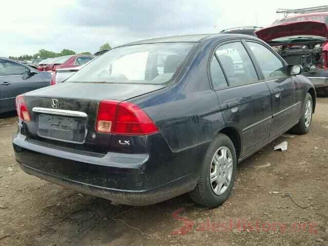 1HFTE40K9M4704676 2001 HONDA CIVIC